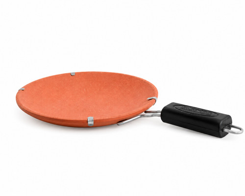 Terracotta clay tawa 23cm roti - clay,