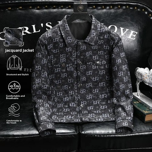 Luxury men denim jacket - luxury,