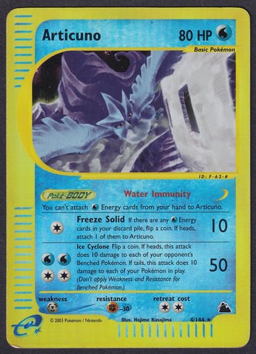 Pokemon articuno 144 reverse - pokemon,