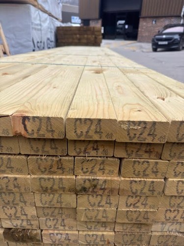 C24 strength graded 4x2 - c24,