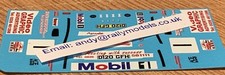 1/43 decals MG Metro 6R4 IXO