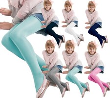 Satin Gloss Girls Tights 3D