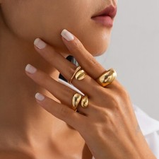 Ring Three Set Boho Knuckle