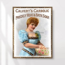 Victorian Bathroom Art Vintage