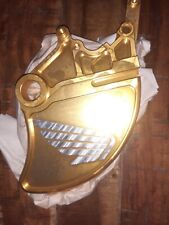 HONDA CR CRF 125 250 450 R X BILLET Rear brake disk guard gold ano 2002 - 2007 