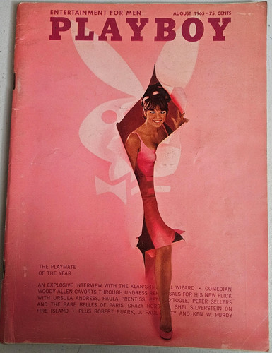 Playboy magazine aug 1965 - magazine,, 1965.