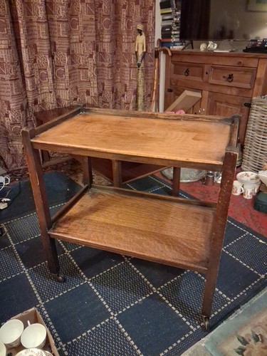 Vintage wooden tea - wooden, tea/