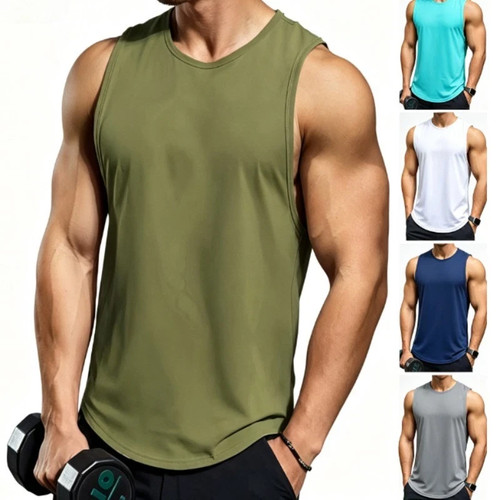 Quick drying sleeveless vest - quick,