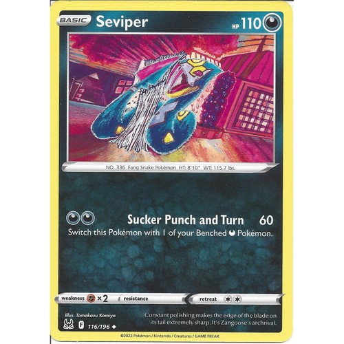 116 196 seviper uncommon - :,