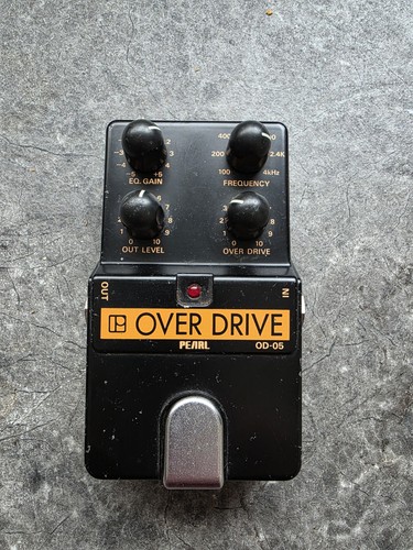 Vintage pearl overdrive - overdrive, pedal