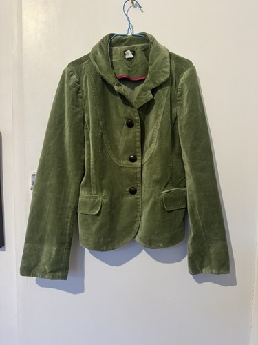 Crew green velvet - j,