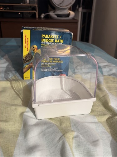 Budgie bath for cage - budgie,