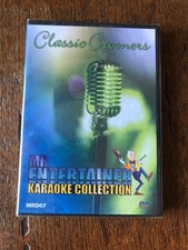 New & sealed i Cellophane DVD Mr Entertainer Karaoke Collection Classic Crooners