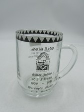 Masonic Pint Tankard Glass