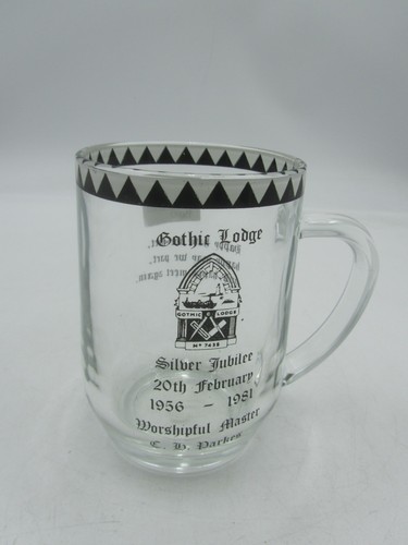Masonic pint tankard - masonic,