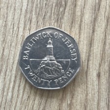 Jersey Bailiwick of Jersey Lighthouse 2006 20p Coin Circulated