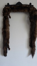 Vintage Mink Stole Scarf Wrap