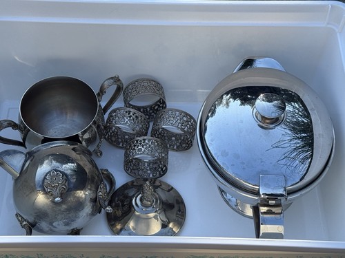 Vintage retro metal and 10 - vintage,