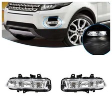 Pair Left+Right Fog Light Clear For Land Rover Range Rover Evoque L538 2011-2015