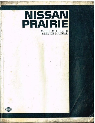 Nissan prairie mk1 - 1.5, petrol