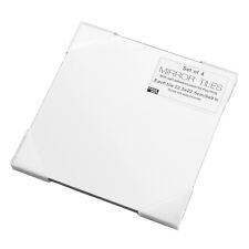 Set of 4 Glass Mirror Tiles