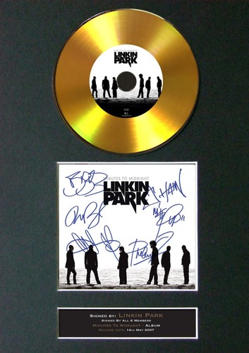 Gold disc linkin park - gold,