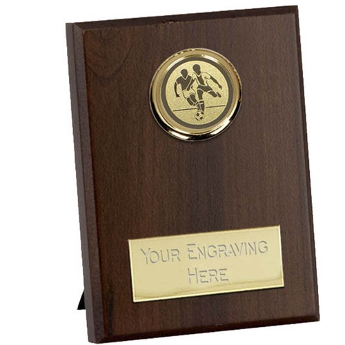 Wood shield plaque size - wood,
