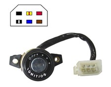Ignition Switch Yamaha RD250E, F, RD400E, F 78-79 (6 Wire)