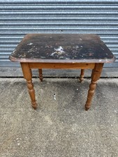 Vintage Small Solid Pine Table
