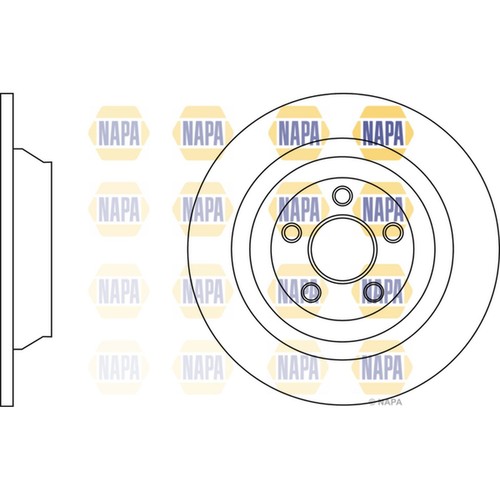 Brake discs solid - 2x,