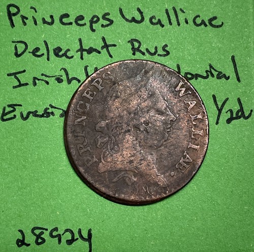 Colonial halfpenny 2p - colonial,
