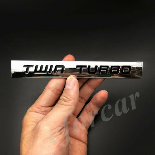 1pcs metal polished twin turbo - polished,