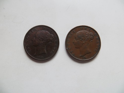 183 1855 victoria copper - &,