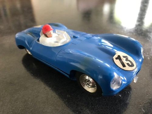 Scalextric type jaguar - scalextric, d