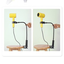 Hair Dryer Stand With Clamp