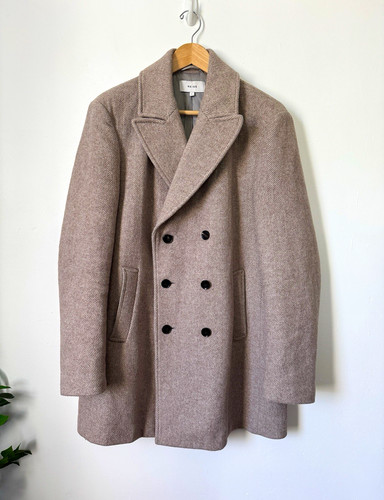 Reiss beige herringbone tweed - reiss,