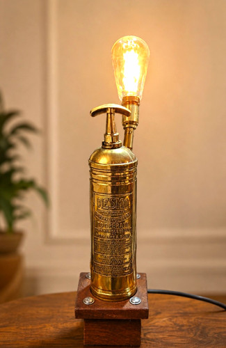 Desmo brass fire extinguisher - desmo,