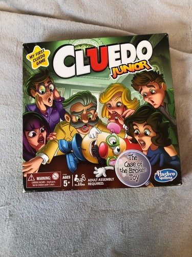 Cluedo junior board - cluedo, kids