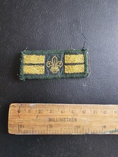Scout Patrol Leader Badge 1970s Vintage Patch Sew On