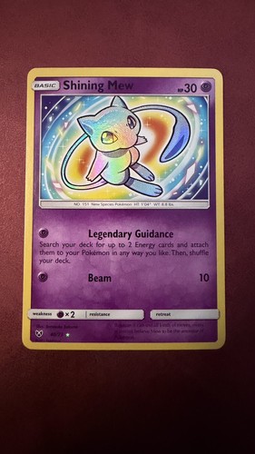 Shining mew holo shiny - shining,
