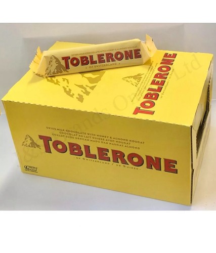 Toblerone milk chocolate bars - toblerone,