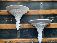 2 X Decorative Plaster Corbels