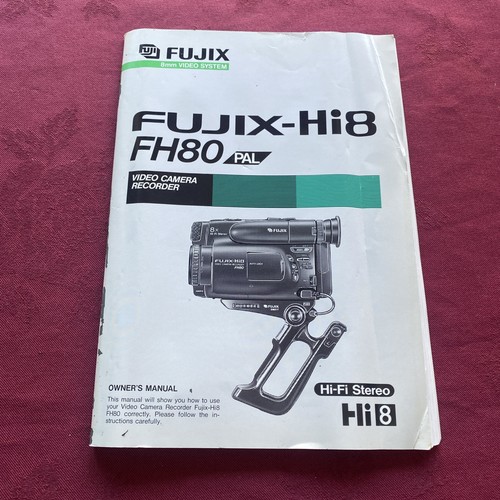 Fujix hi8 8mm fi stereo - ,