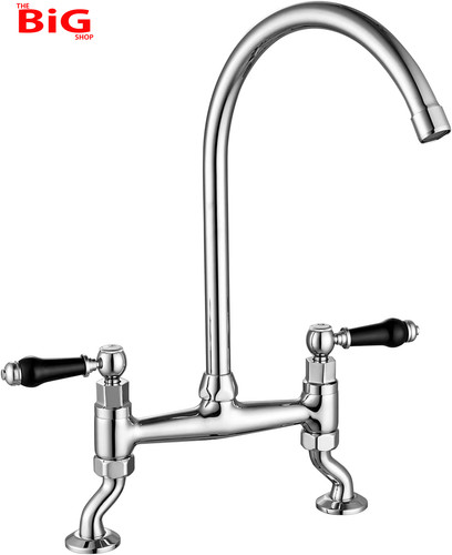 Traditional kitchen bridge - traditional,