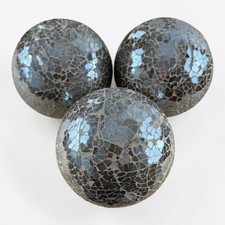 Set of 3 Mosaic Glass
