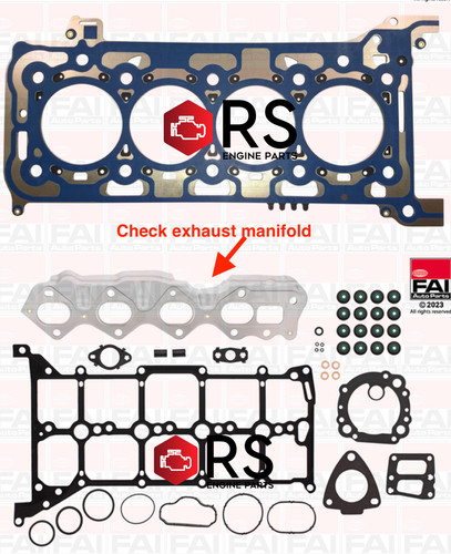 Gasket kit cylinder head - , fits