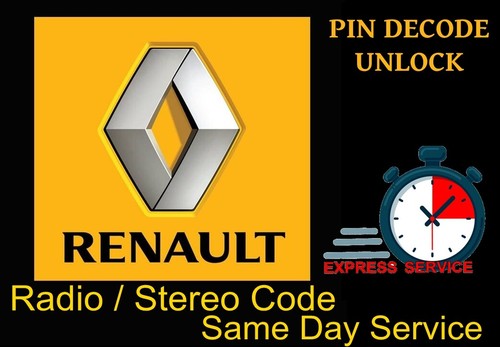 Renault radio code instant - radio,