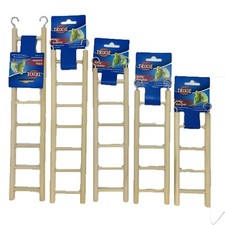 Wooden ladder bird cage small - ladder,