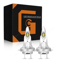 2x H7 LED Headlight Bulbs Kit