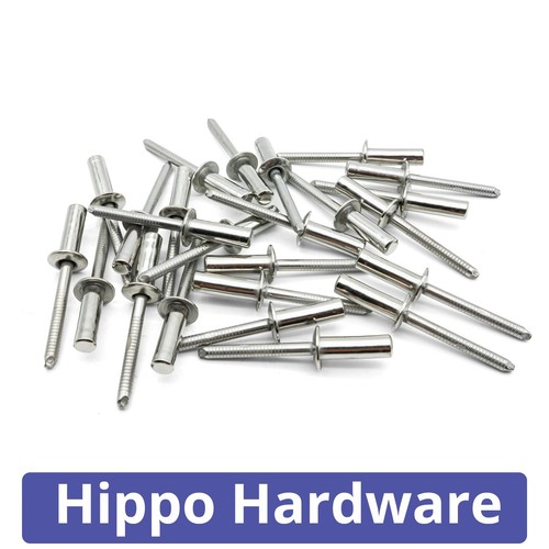 Sealed pop rivets - rivets, dome